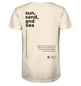 sun, sand and sea - Organic Shirt