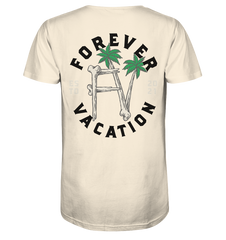Forever Vacation Palm Logo - Organic Shirt