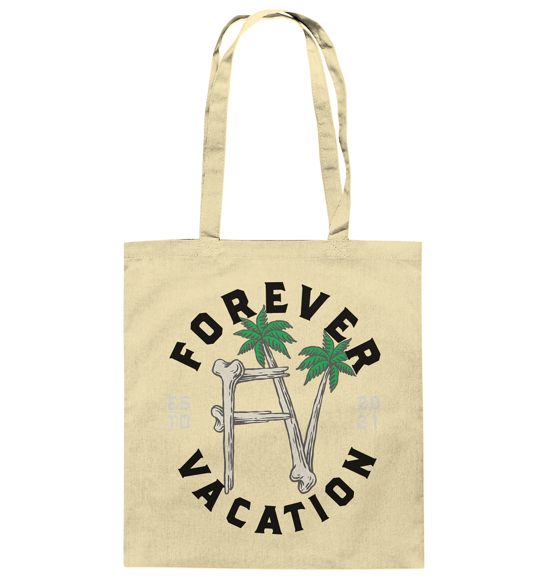 Forever Vacation Palm Logo - Bag